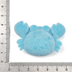 Animal Theme Flocking Silicone Pendants&nbsp;SIL-C012-01A-02