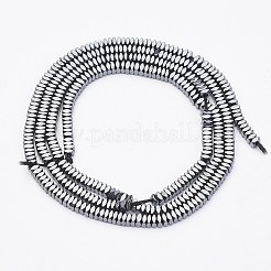 Non-magnetic Synthetic Hematite Beads Strands&nbsp;G-F396-45
