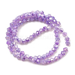 Imitation Jade Glass Beads Strands&nbsp;GLAA-P058-02A-04