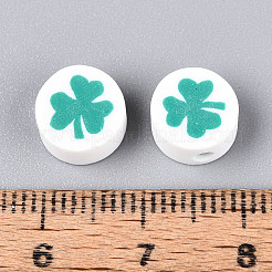 Handmade Polymer Clay Beads&nbsp;CLAY-T023-14