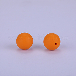 Round Silicone Focal Beads&nbsp;SI-JX0046A-97