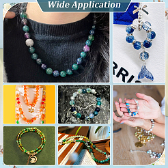780Pcs Two Tone Glass &  Crackle Glass Beads&nbsp;GLAA-PH0004-39