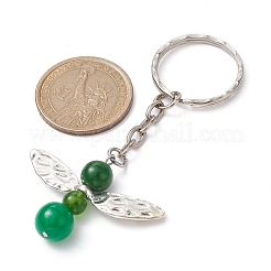 Angel Alloy with Gemstomes Pendants Keychain&nbsp;KEYC-JKC00572