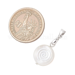 Natural Freshwater Shell Pendants&nbsp;PALLOY-JF05018