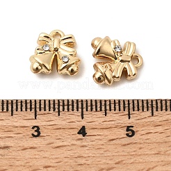 Christmas Alloy Rhinestone Charms&nbsp;FIND-G102-01G-04
