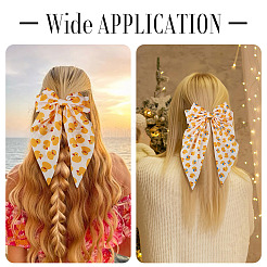 3Pcs 3 Colors Cloth Hair Barrettes for Women Girl&nbsp;OHAR-TA0001-15