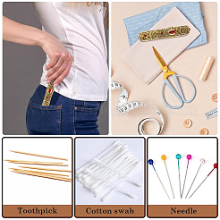 Alloy Rhinestone Needle Storage Boxes&nbsp;FIND-WH20020-235AG