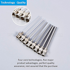 Stainless Steel Fluid Precision Blunt Needle Dispense Tips&nbsp;TOOL-BC0008-36