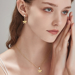 8Pcs Rack Plating Brass Micro Pave Clear Cubic Zirconia Pendants&nbsp;FIND-HY0003-74