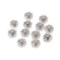 Tibetan Style Bead Caps&nbsp;TIBEB-00955-AS-RS