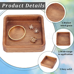 Wooden Display Trays for Rings&nbsp;ODIS-BBC0001-09