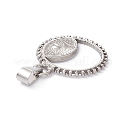 Non-Tarnish 304 Stainless Steel Pendants&nbsp;LS-STAS-A062-16P