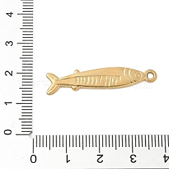 304 Stainless Steel Sardine Fish Pendants&nbsp;X-STAS-S186-05C-G