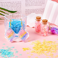 120G 6 Colors Plastic Sequins Beads&nbsp;PVC-TA0001-05A