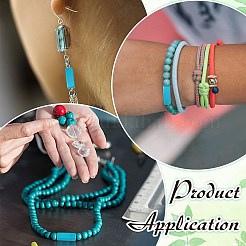 120Pcs Synthetic Turquoise Beads Strands&nbsp;G-AR0006-17B