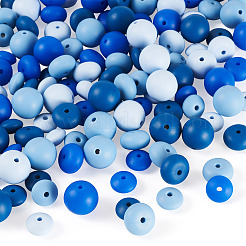 120Pcs 12 Styles Silicone Focal Beads&nbsp;SIL-CW0001-01C