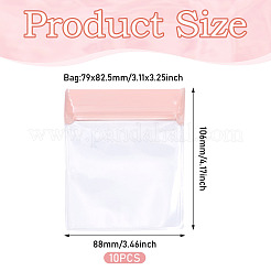 10Pcs Rectangle EVA Resealable Packaging Bags&nbsp;ABAG-TA0001-28C