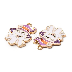 Alloy Enamel Pendants&nbsp;FIND-G055-14G