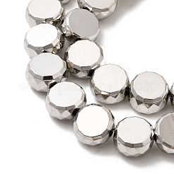 Electroplate Glass Beads Strands&nbsp;EGLA-F166-04C-P