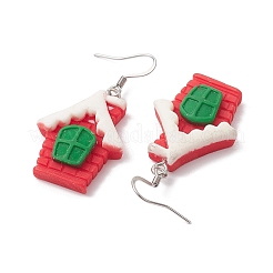 Christmas Resin Dangle Earrings&nbsp;EJEW-JE06088