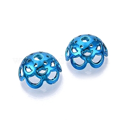 UV Plated ABS Bead Caps&nbsp;OACR-D316-04B-03