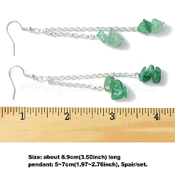 5Pairs Brass Dangle Earrings&nbsp;EJEW-FS00039