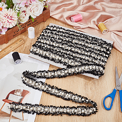 Polyester Ribbons&nbsp;SRIB-WH0011-294B