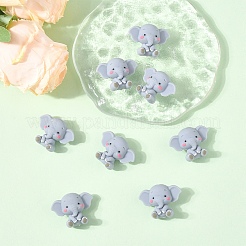 8Pcs Food Grade Eco-Friendly Silicone Focal Beads&nbsp;SIL-YW0001-82