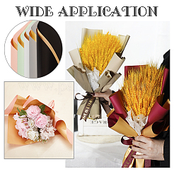 30 Sheets 5 Colors OPP Gift Wrappings Packing Paper&nbsp;DIY-WR0004-20B