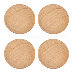 4Pcs Wood Cup Mats&nbsp;AJEW-MB0001-18B