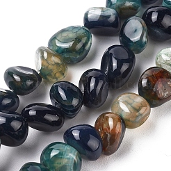 Natural Agate Beads Strands&nbsp;G-L560-S