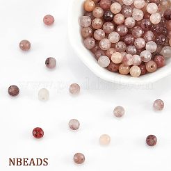 Natural Violet Strawberry Quartz Beads Strands&nbsp;G-NB0003-66