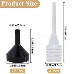 2Pcs Plastic Spring Trasfer Pipettes&nbsp;AJEW-GF0010-40