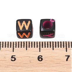 Acrylic Horizontal Hole Beads&nbsp;OACR-CC0001-03