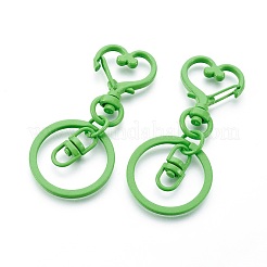 Iron Heart Split Key Rings&nbsp;IFIN-F151-03-08-FF