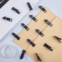 30Pcs Iron Toothless Spring Clip&nbsp;FIND-CP0003-01