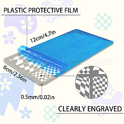 Stainless Steel DIY Nail Art Templates&nbsp;MRMJ-WH0092-017