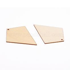 Natural Wood Big Pendants&nbsp;DIY-WH0166-32B