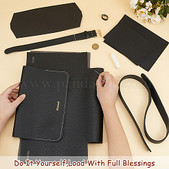 DIY Imitation Leather Women's Crossbody Handbag Making Kits&nbsp;DIY-WH0349-354C