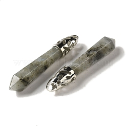 Natural Labradorite Pointed Big Pendants&nbsp;G-Z055-01P-23
