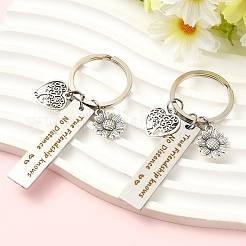 2Pcs Alloy Keychain&nbsp;KEYC-YW00300