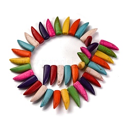 Synthetic Turquoise Beads Strands&nbsp;G-C147-22B