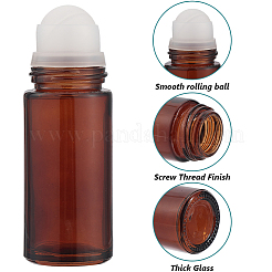 Glass Roller Ball Bottles&nbsp;LS-MRMJ-WH20007-016