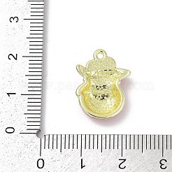 Alloy Enamel Pendants&nbsp;PALLOY-R151-24G