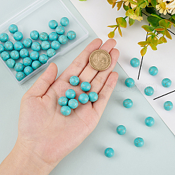 50Pcs Synthetic Turquoise Beads&nbsp;G-AR0004-59