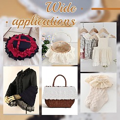 3 Colors Cotton Embroidery Flower Wavy Edged Lace Ribbons&nbsp;OCOR-AR0001-78