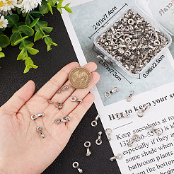 150Pcs 3 Style 304 Stainless Steel Ball Chain Connectors&nbsp;STAS-BBC0002-64