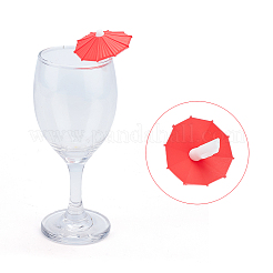 Silicone Wine Glass Charms Sets&nbsp;AJEW-WH0223-21