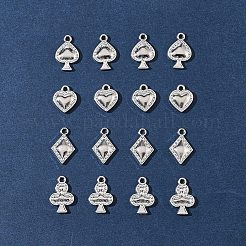 16Pcs 4 Styles Playing Card Theme Charm&nbsp;FIND-FS0003-82