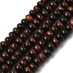 Natural Red Tiger Eye Beads Strands&nbsp;G-A280-A05-01